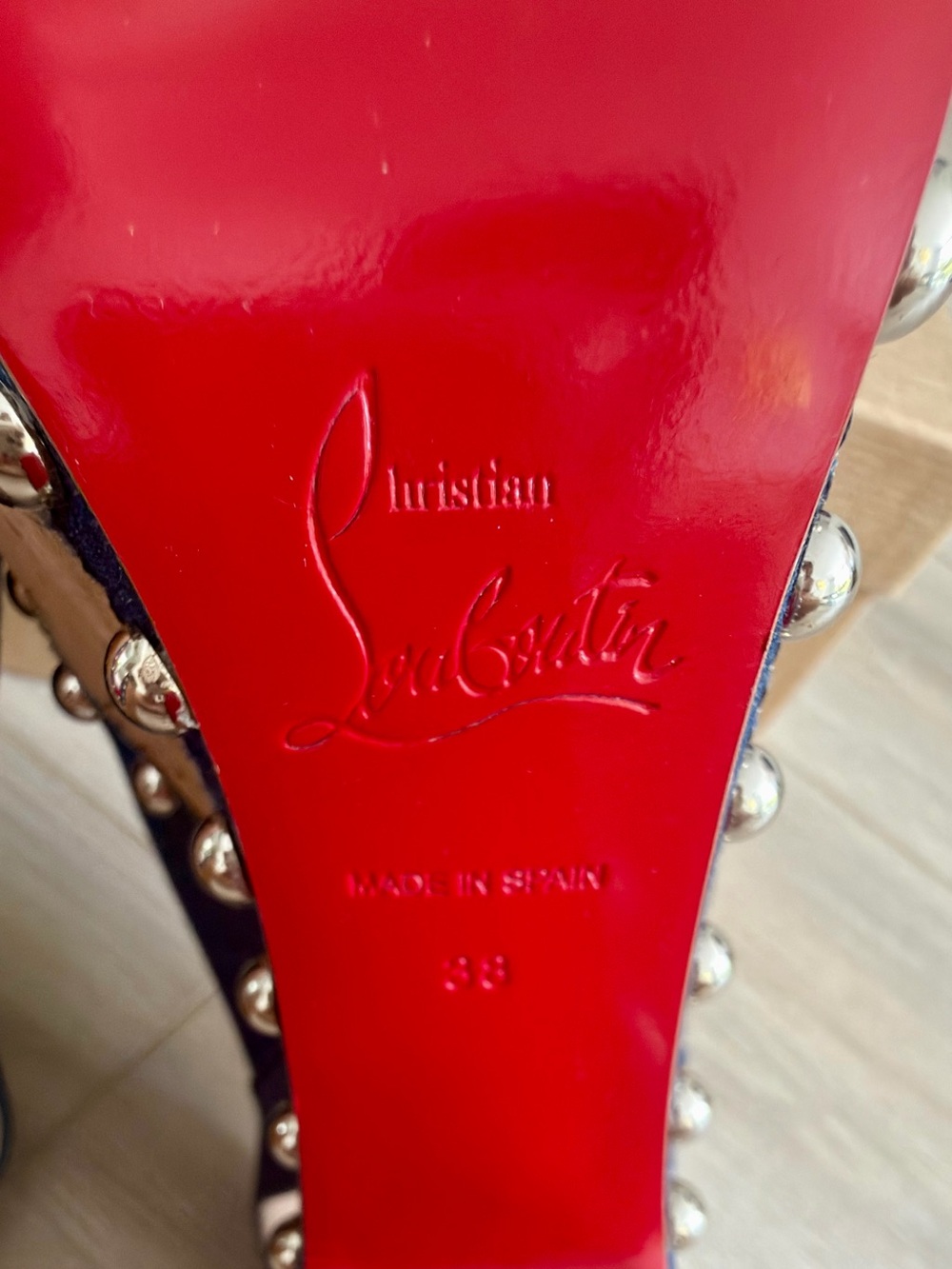 Christian Louboutin Super Joan Sling 160 - Picture 8 of 15